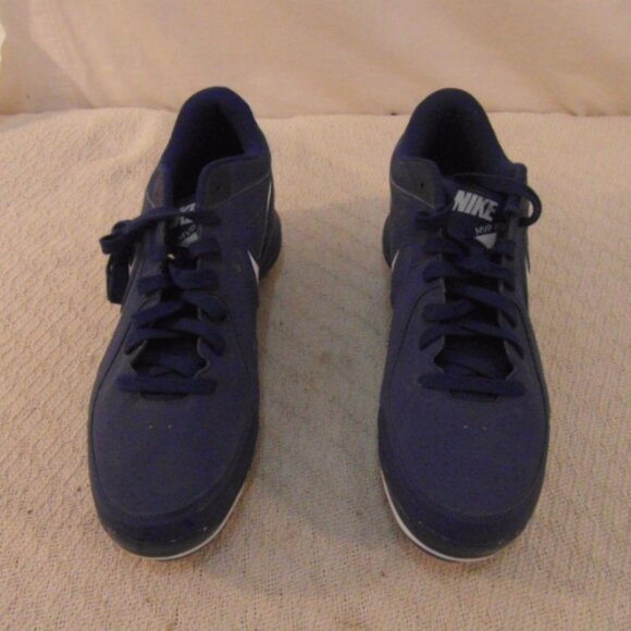 MEN\'s SIZE 13 NIKE BASEBALL MVP PRO BLUE WHITE LACE UP BASEBALL CLEATS NM 34065